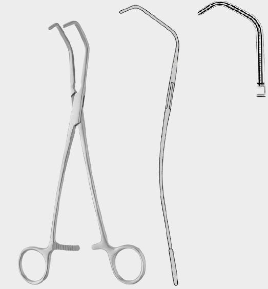 Атравматичний затискач САТИНСЬКОГО (SATINSKY), 20 см (cm)